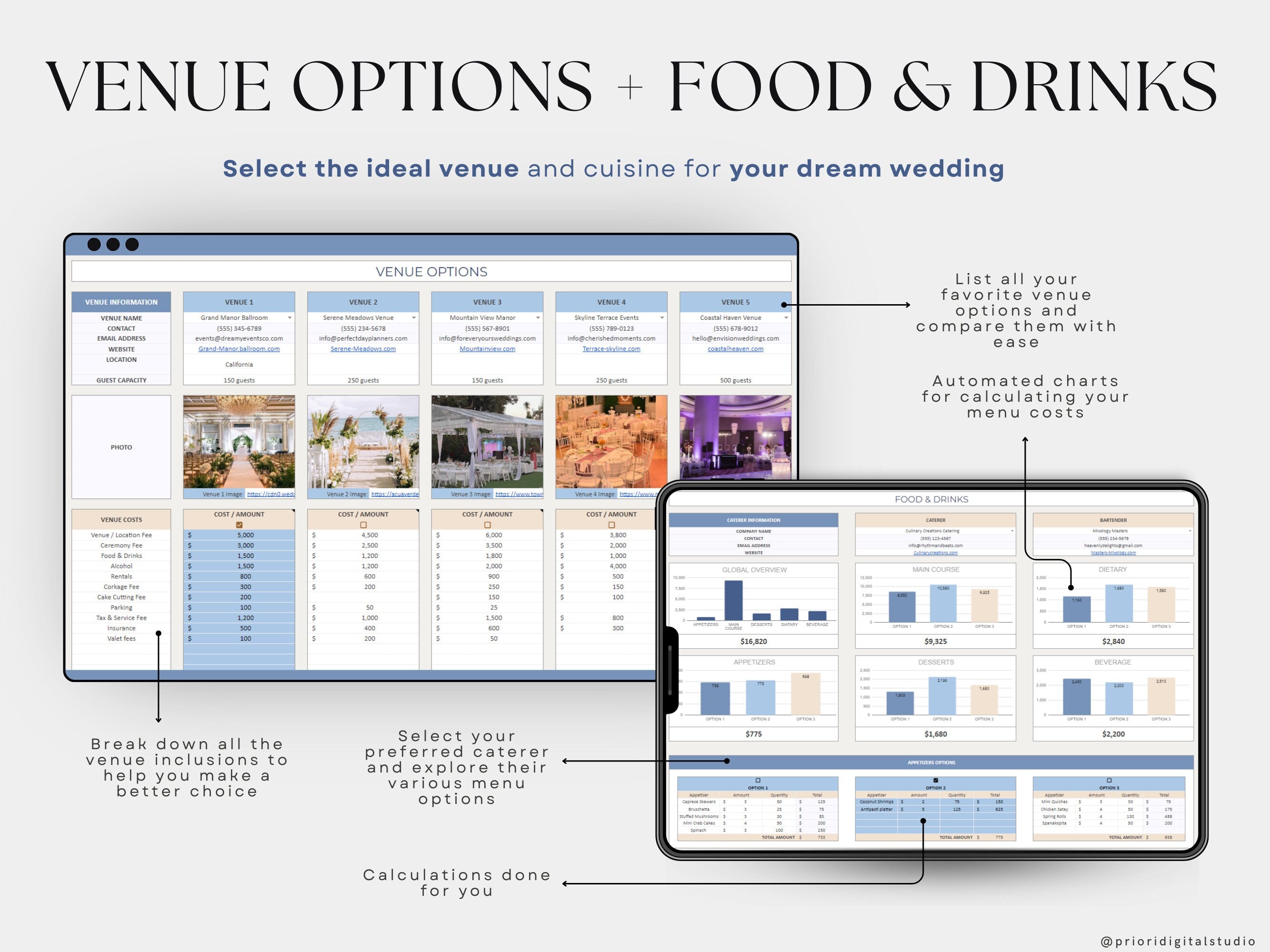 Wedding Planner Spreadsheet Wedding Budget Tracker Wedding Timeline Checklist Guest List Tracker Wedding Itinerary Seating Plan Wedding Gift