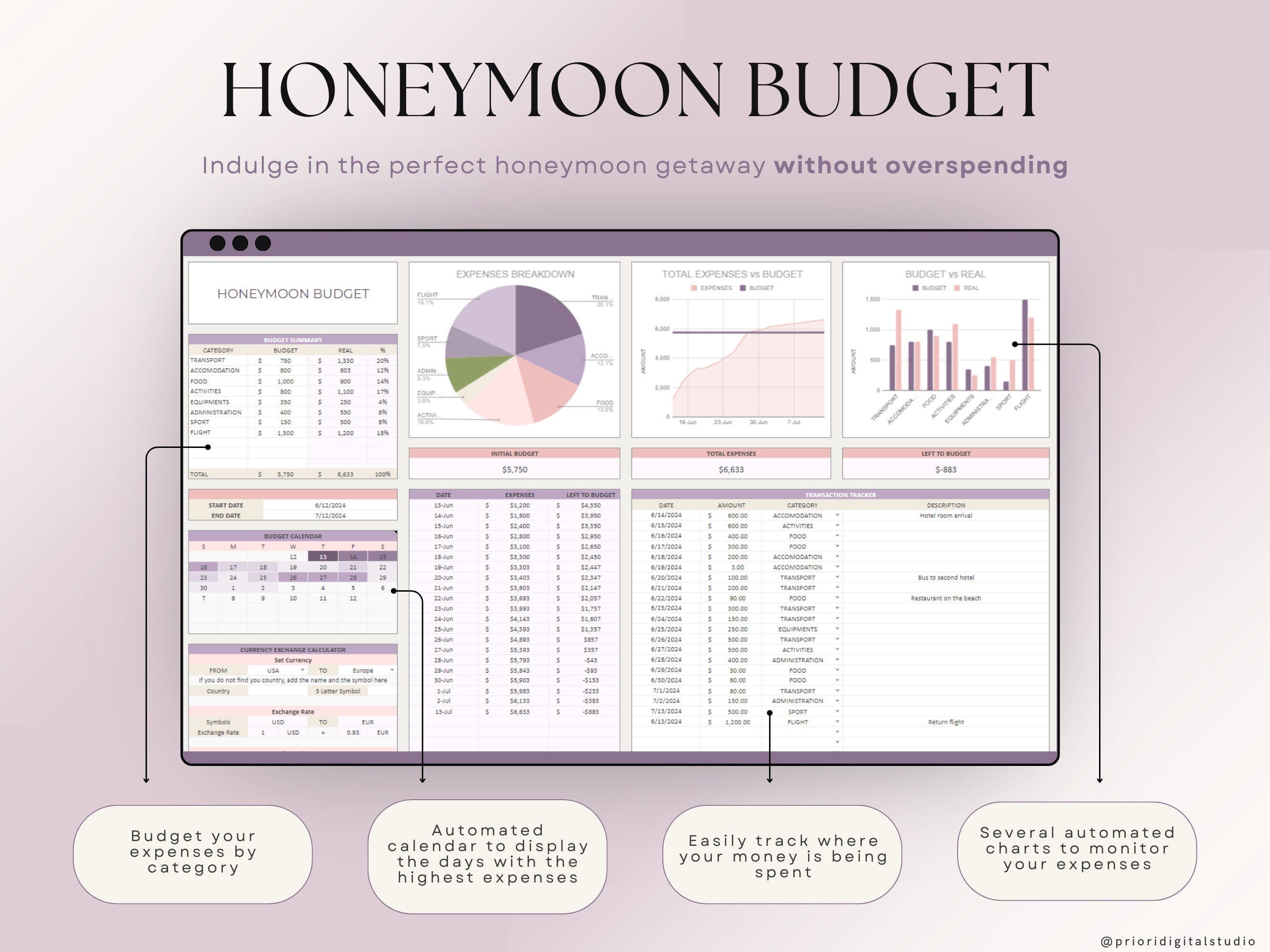 Wedding Planner Spreadsheet Wedding Budget Tracker Wedding Timeline Checklist Guest List Tracker Wedding Itinerary Seating Plan Wedding Gift