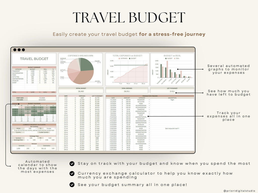 Wedding Planner Spreadsheet Wedding Budget Tracker Honeymoon Planner Checklist Guest List Tracker Wedding Travel Itinerary Seating Plan