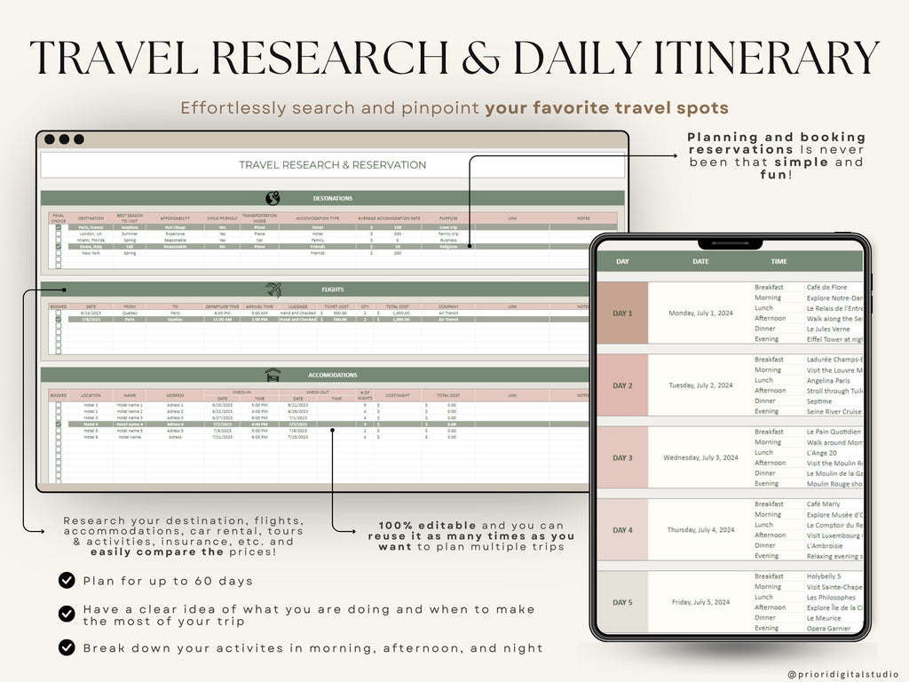 Wedding Planner Spreadsheet Wedding Budget Tracker Honeymoon Planner Checklist Guest List Tracker Wedding Travel Itinerary Seating Plan