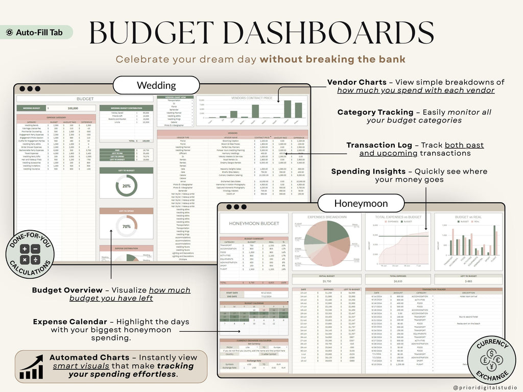 Wedding Planner Spreadsheet Wedding Budget Tracker Wedding Timeline Checklist Guest List Tracker Wedding Itinerary Seating Plan Wedding Gift