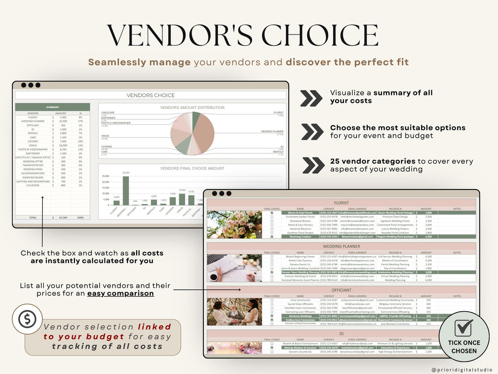 Wedding Planner Template Wedding Gift for Bride Wedding Tracker Spreadsheet Checklist Wedding Timeline Wedding Gift for Couple Guest List